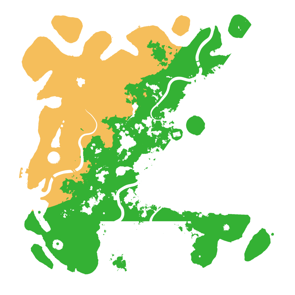 Biome Rust Map: Procedural Map, Size: 4250, Seed: 97223576