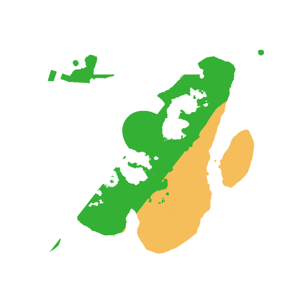 Biome Rust Map: Procedural Map, Size: 2000, Seed: 1368278025