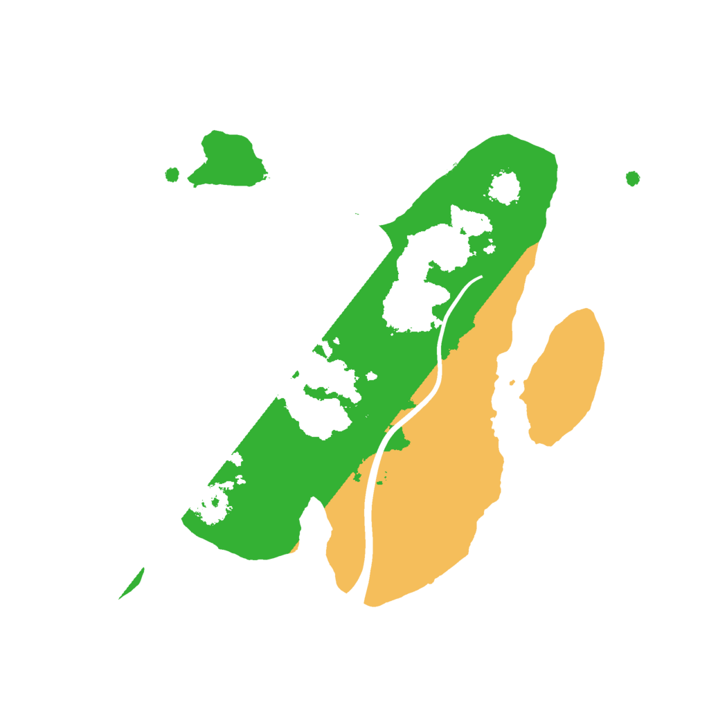 Biome Rust Map: Procedural Map, Size: 2000, Seed: 1368278025