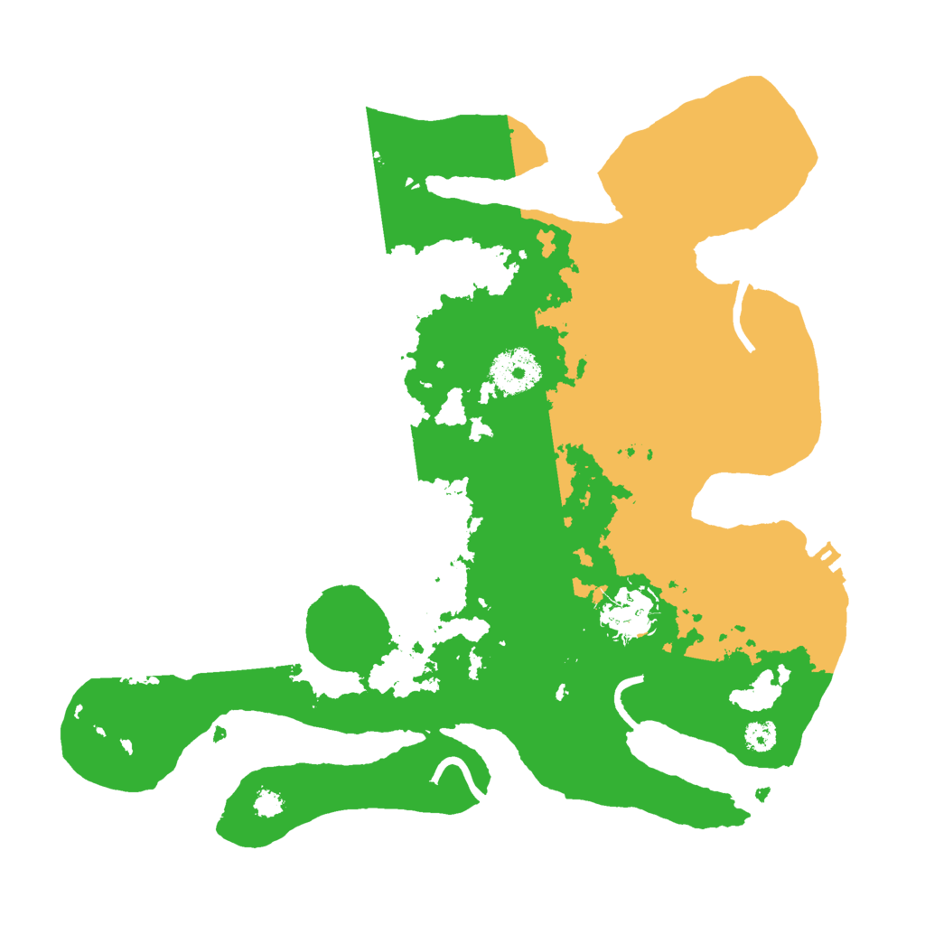 Biome Rust Map: Procedural Map, Size: 3000, Seed: 14976