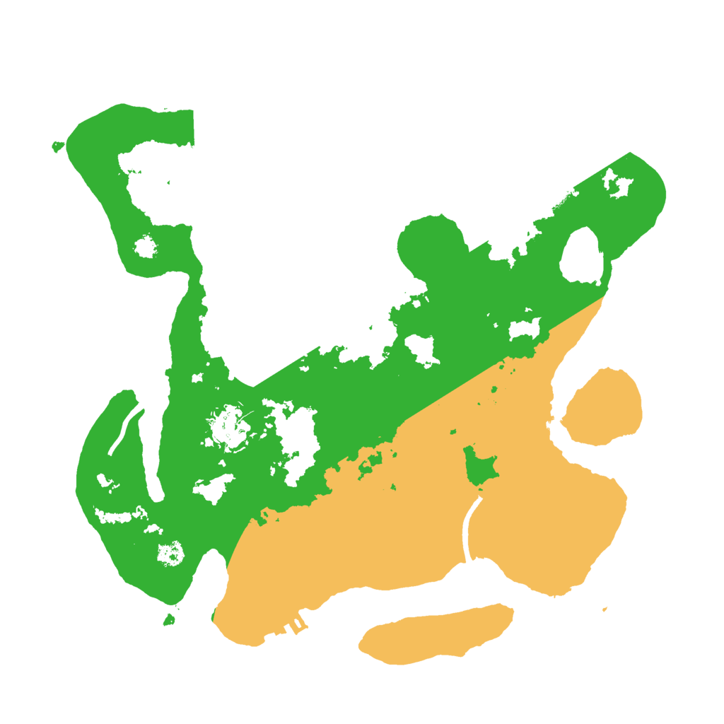 Biome Rust Map: Procedural Map, Size: 3000, Seed: 756242623
