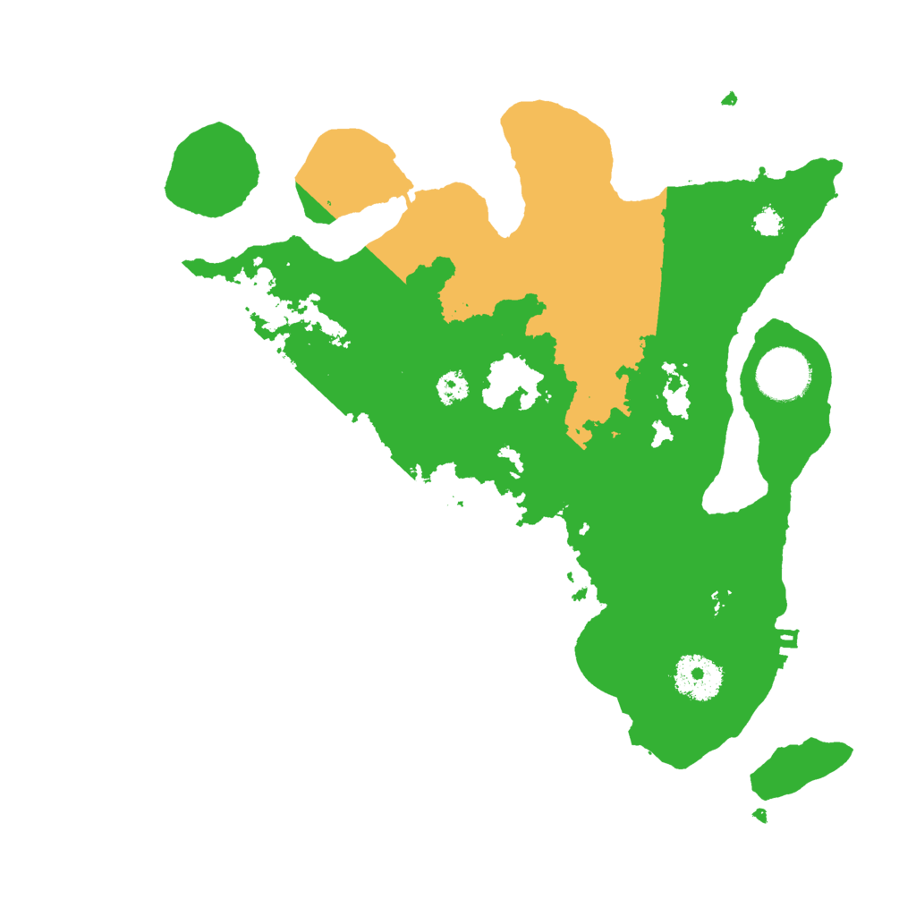 Biome Rust Map: Procedural Map, Size: 3000, Seed: 4065