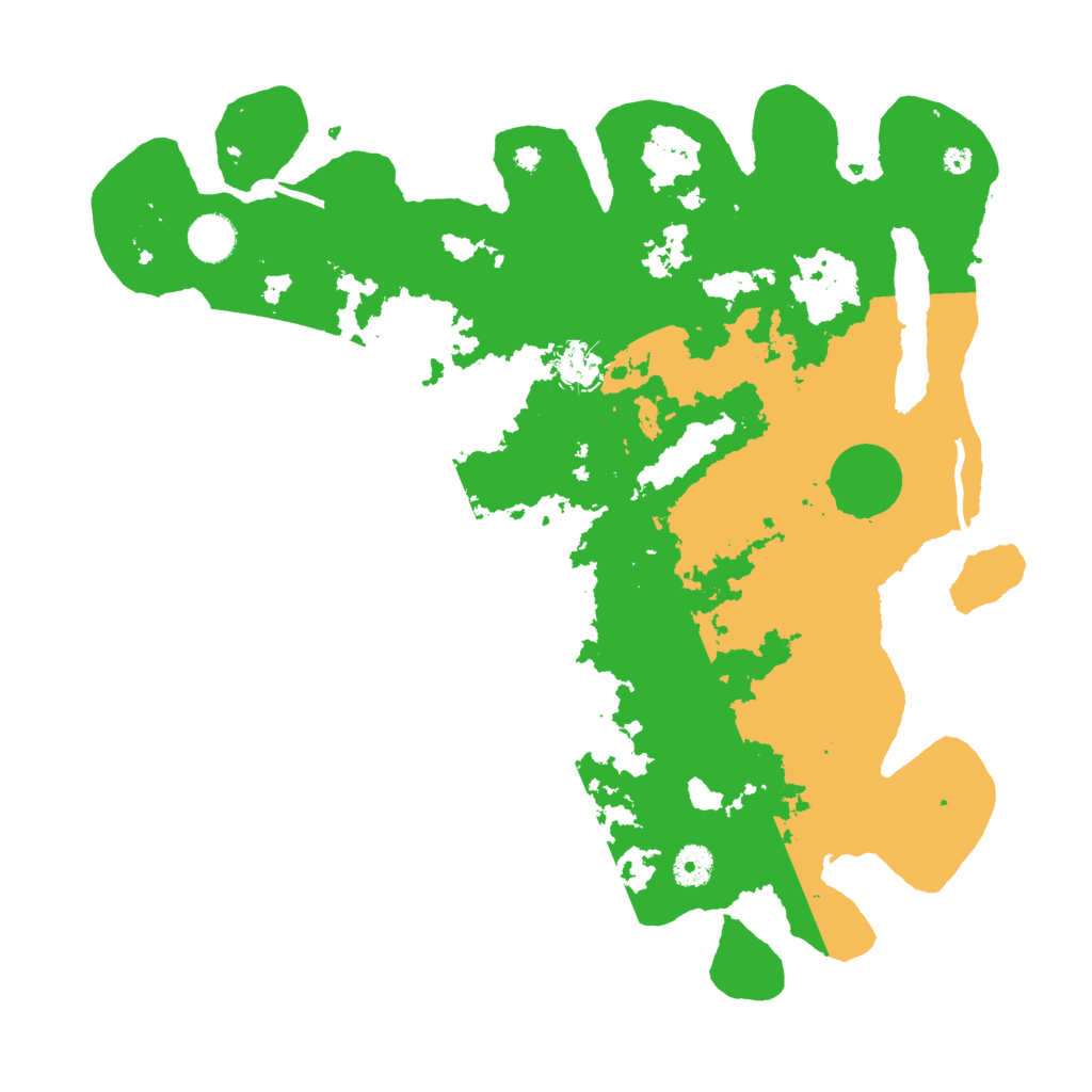Biome Rust Map: Procedural Map, Size: 4000, Seed: 7263512