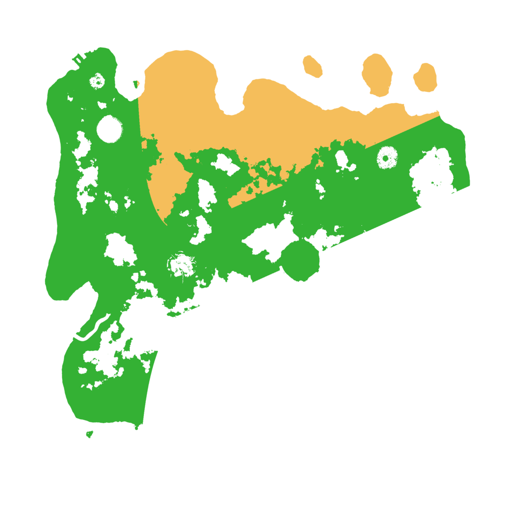 Biome Rust Map: Procedural Map, Size: 3500, Seed: 1286466281