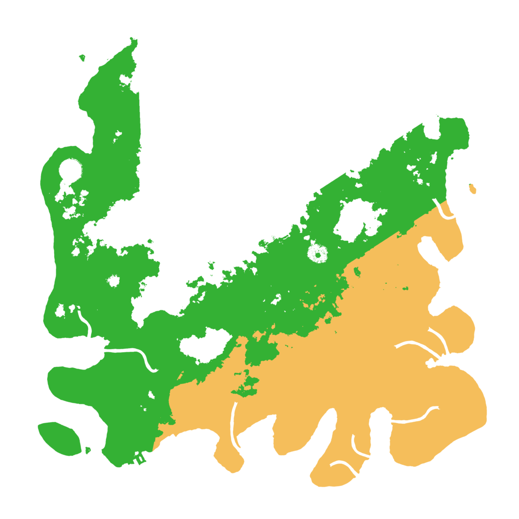 Biome Rust Map: Procedural Map, Size: 3950, Seed: 13435828
