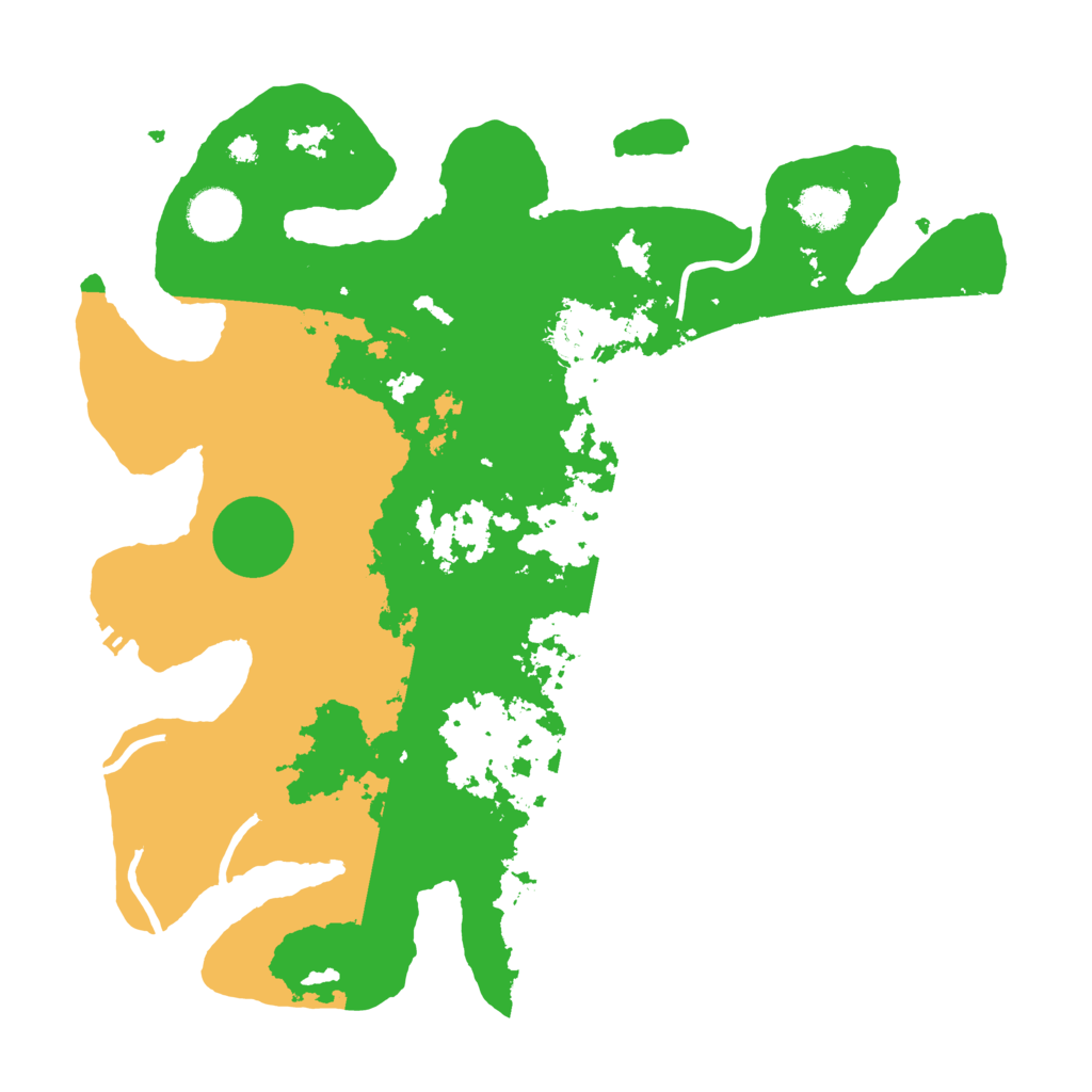 Biome Rust Map: Procedural Map, Size: 3550, Seed: 13802183