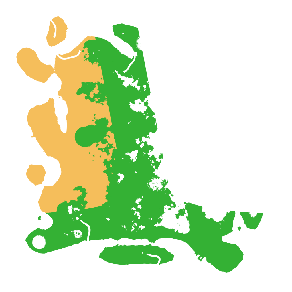 Biome Rust Map: Procedural Map, Size: 3800, Seed: 61702299
