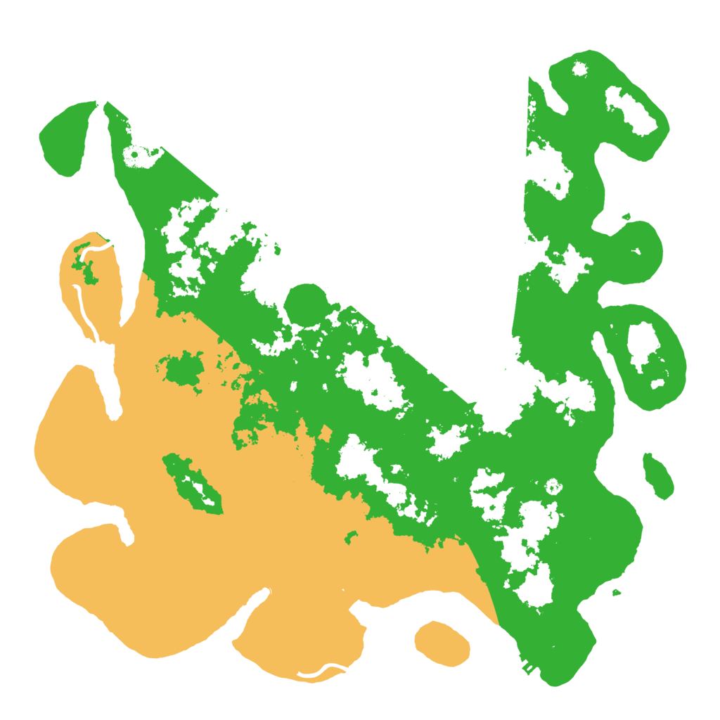 Biome Rust Map: Procedural Map, Size: 4500, Seed: 1890747522