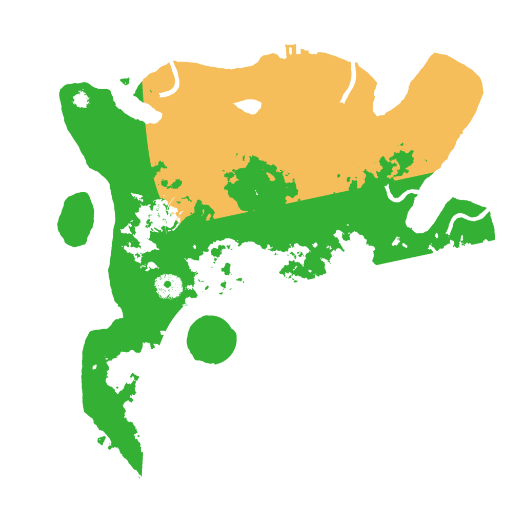 Biome Rust Map: Procedural Map, Size: 3000, Seed: 31188