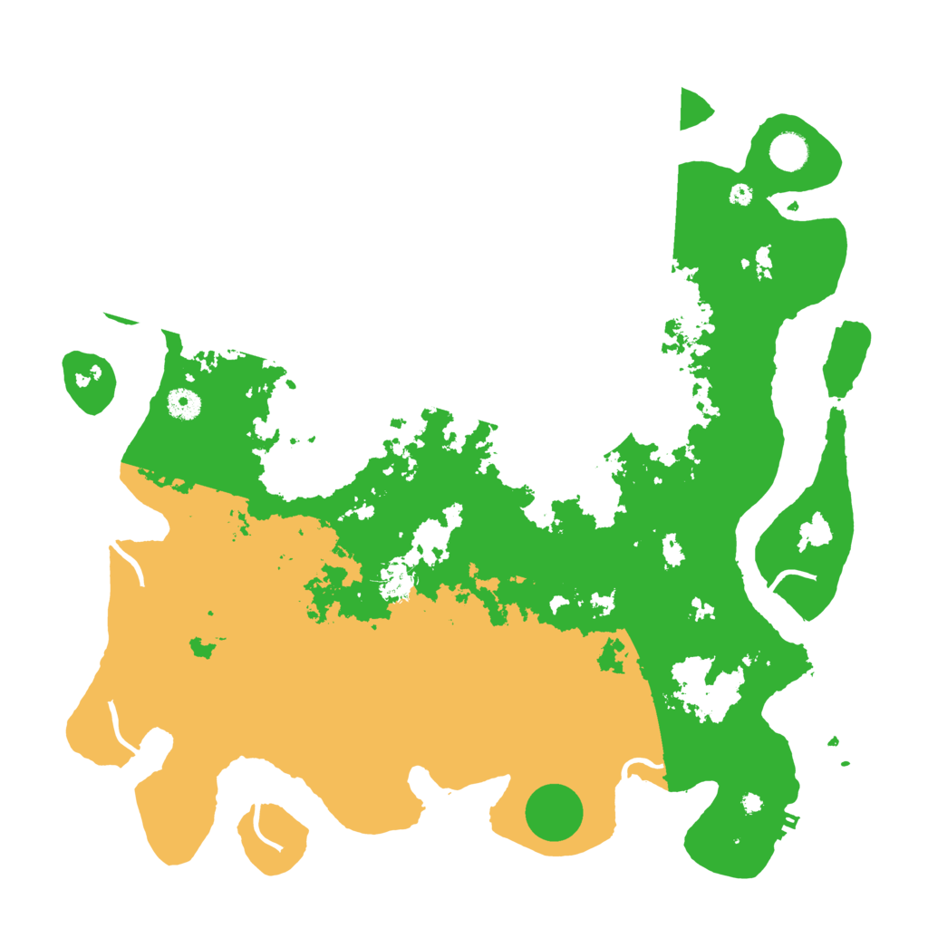 Biome Rust Map: Procedural Map, Size: 4250, Seed: 5771