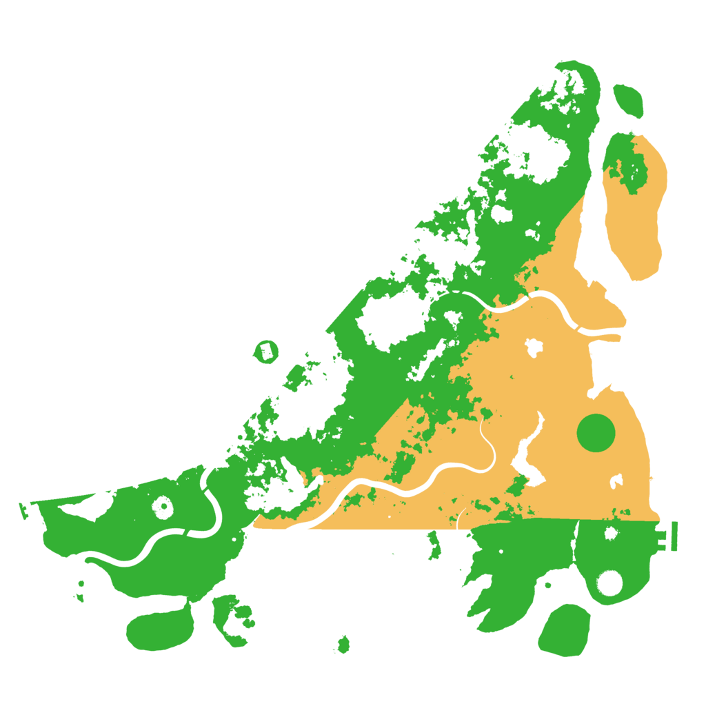 Biome Rust Map: Procedural Map, Size: 4850, Seed: 149785623