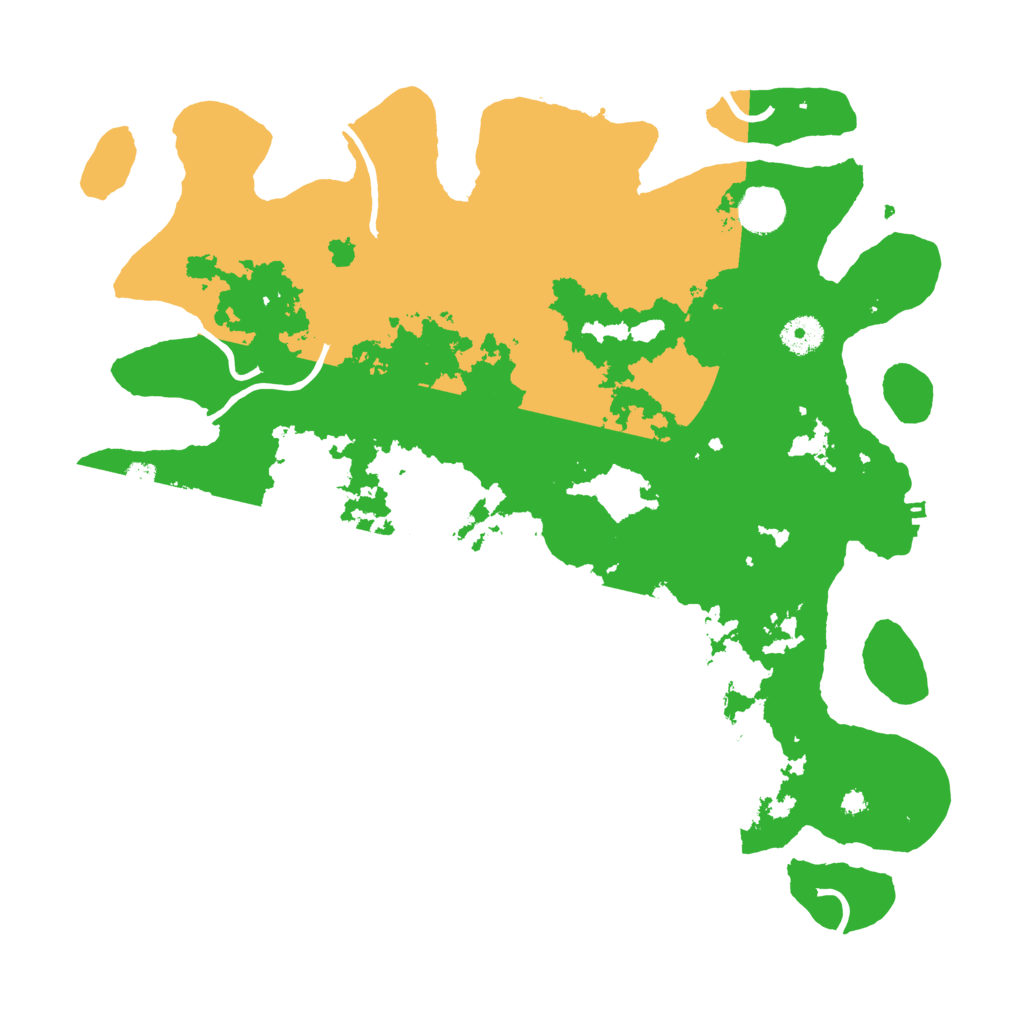 Biome Rust Map: Procedural Map, Size: 3900, Seed: 8896959