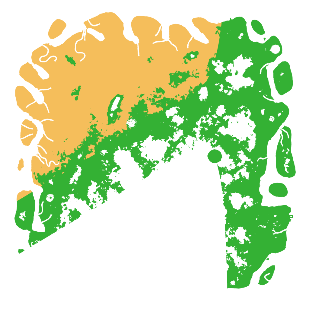 Biome Rust Map: Procedural Map, Size: 6000, Seed: 78559812