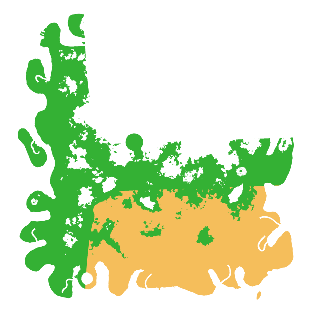 Biome Rust Map: Procedural Map, Size: 4875, Seed: 961387542