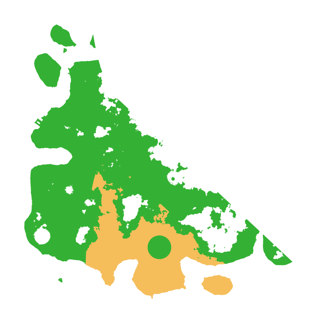 Biome Rust Map: Procedural Map, Size: 3550, Seed: 11534898