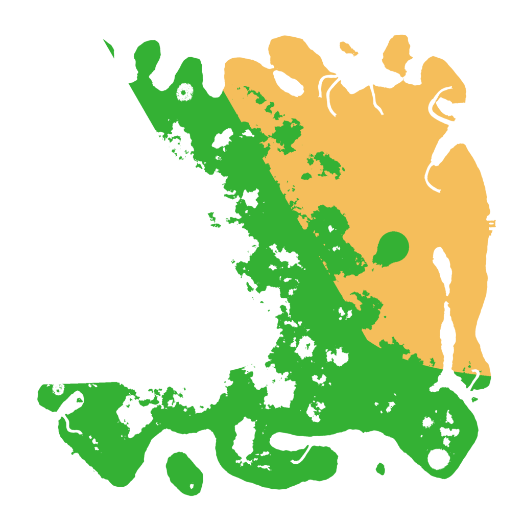 Biome Rust Map: Procedural Map, Size: 4500, Seed: 83583922
