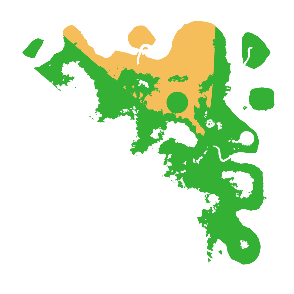 Biome Rust Map: Procedural Map, Size: 3600, Seed: 6000
