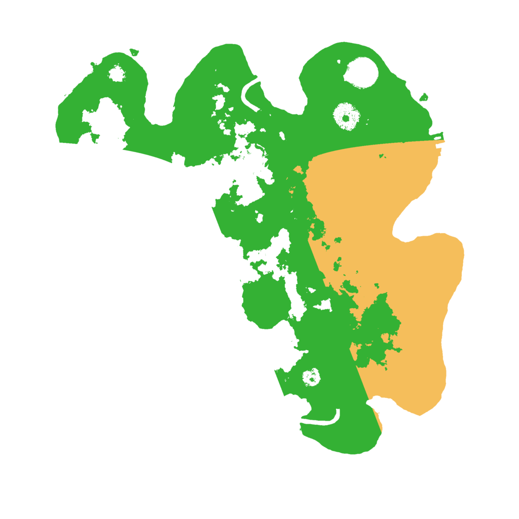 Biome Rust Map: Procedural Map, Size: 3000, Seed: 4345