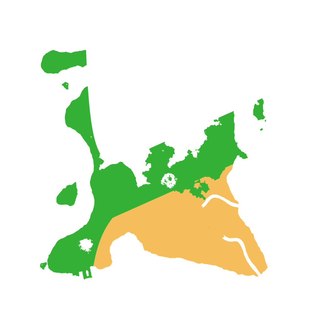 Biome Rust Map: Procedural Map, Size: 2250, Seed: 1915686914