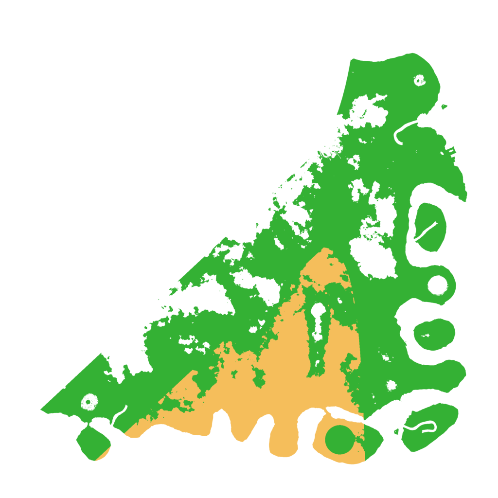 Biome Rust Map: Procedural Map, Size: 4500, Seed: 13906