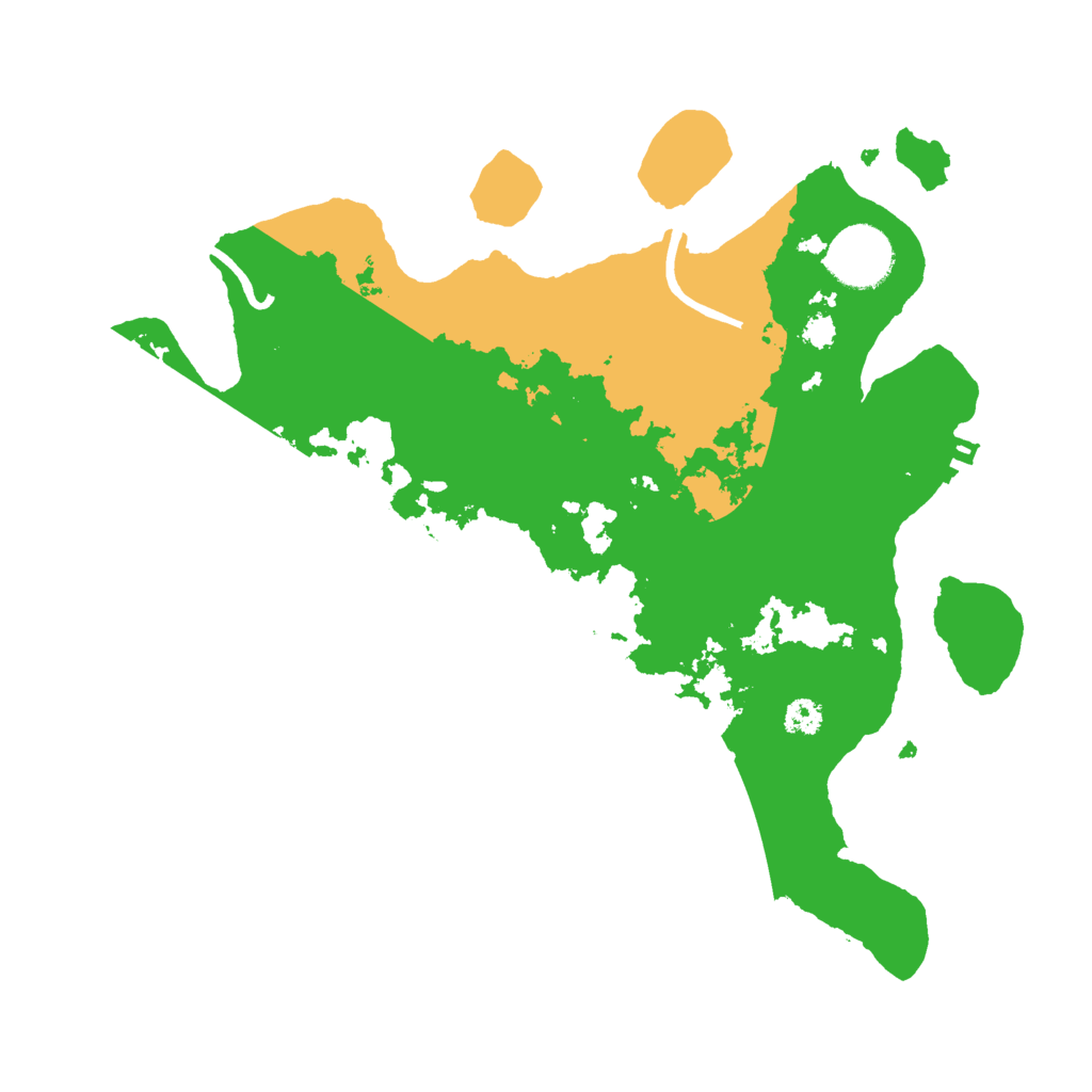 Biome Rust Map: Procedural Map, Size: 3000, Seed: 1673921314