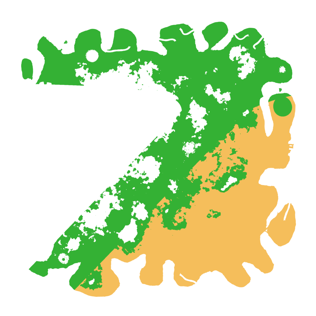 Biome Rust Map: Procedural Map, Size: 4500, Seed: 593939540