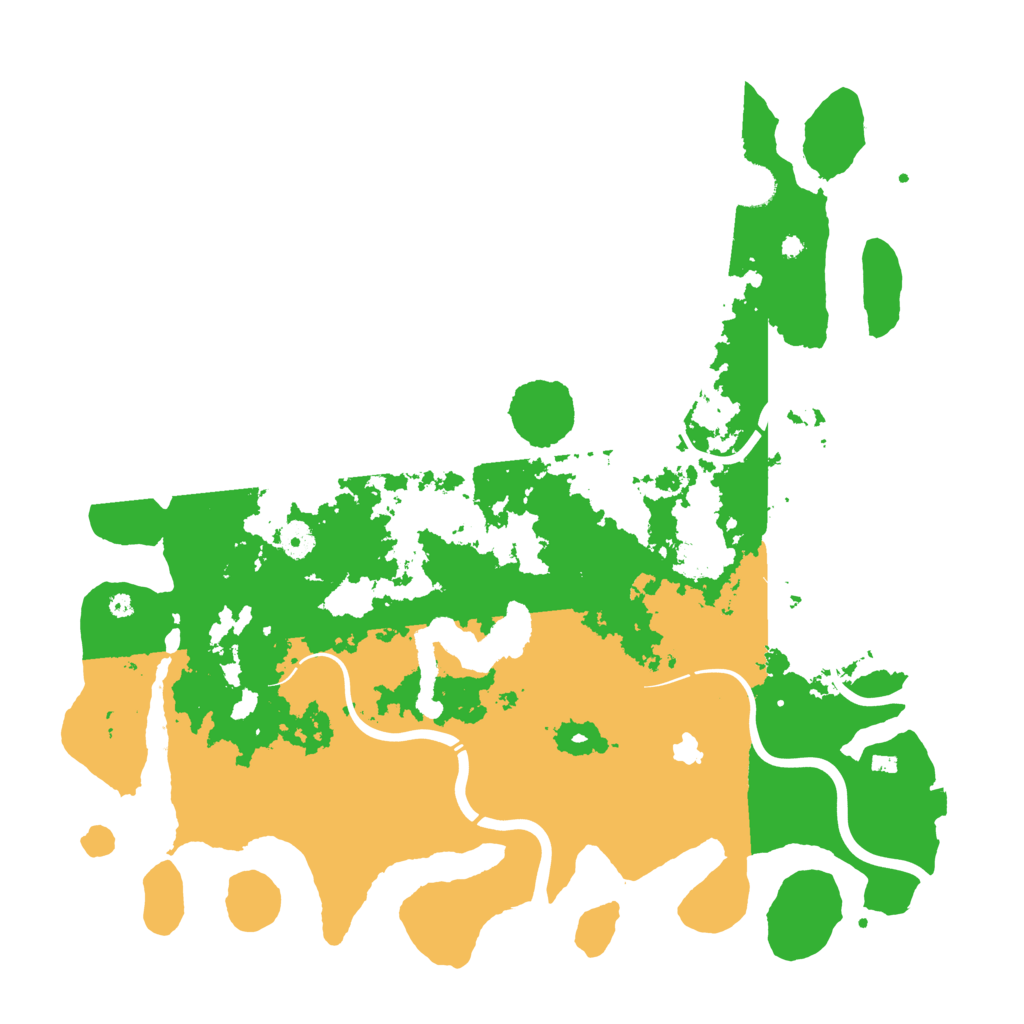 Biome Rust Map: Procedural Map, Size: 4300, Seed: 81201634
