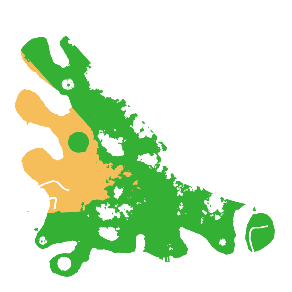 Biome Rust Map: Procedural Map, Size: 3750, Seed: 11855490