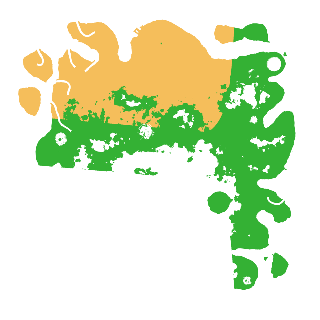 Biome Rust Map: Procedural Map, Size: 4000, Seed: 54269423