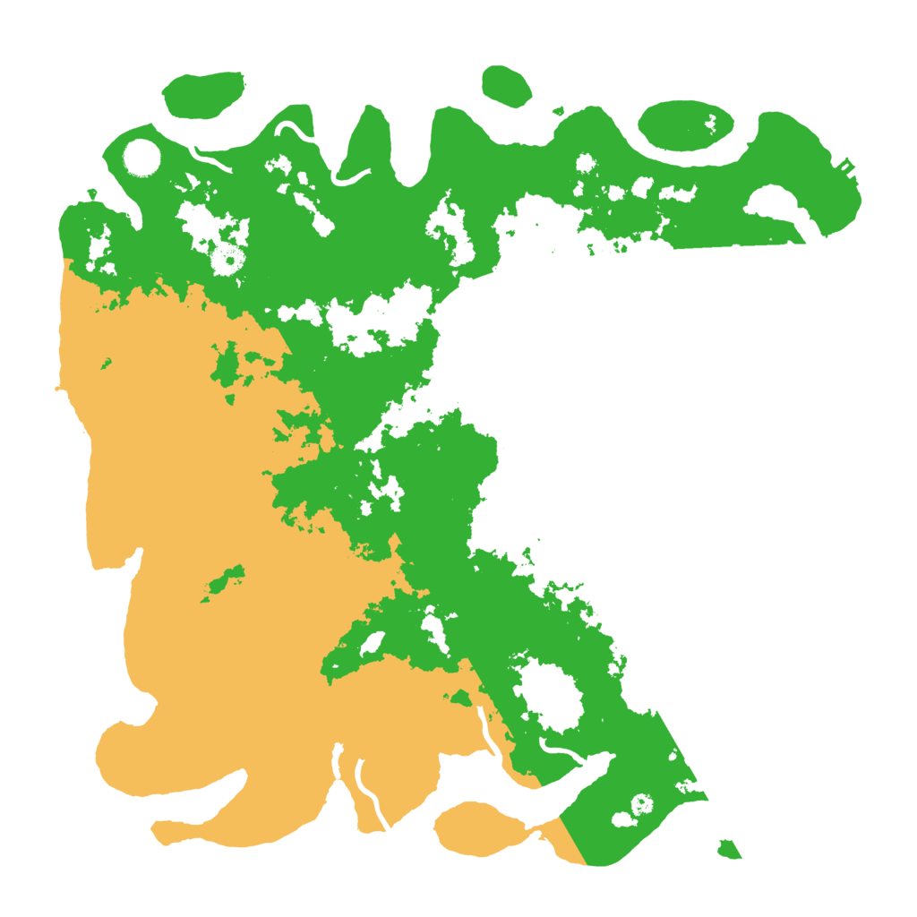 Biome Rust Map: Procedural Map, Size: 4300, Seed: 28005722