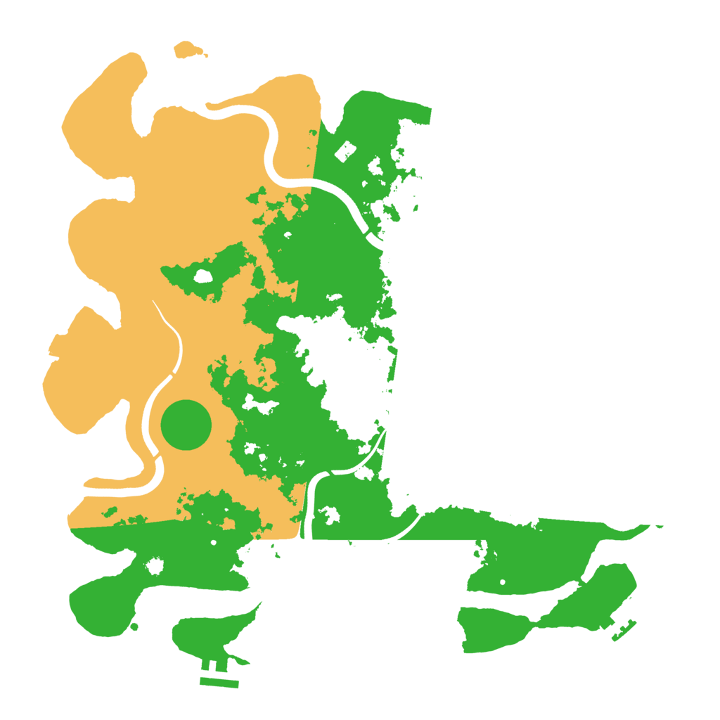 Biome Rust Map: Procedural Map, Size: 3750, Seed: 89544504