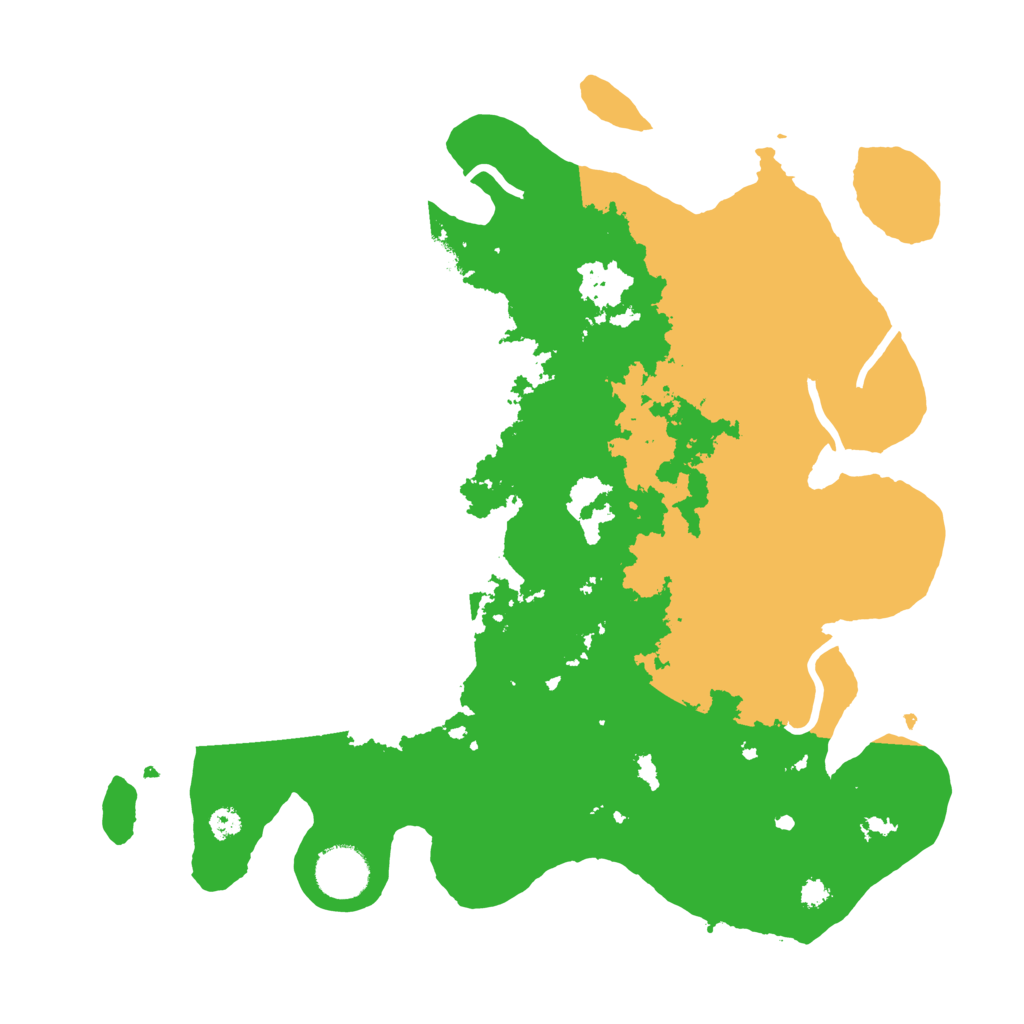 Biome Rust Map: Procedural Map, Size: 3400, Seed: 47069417