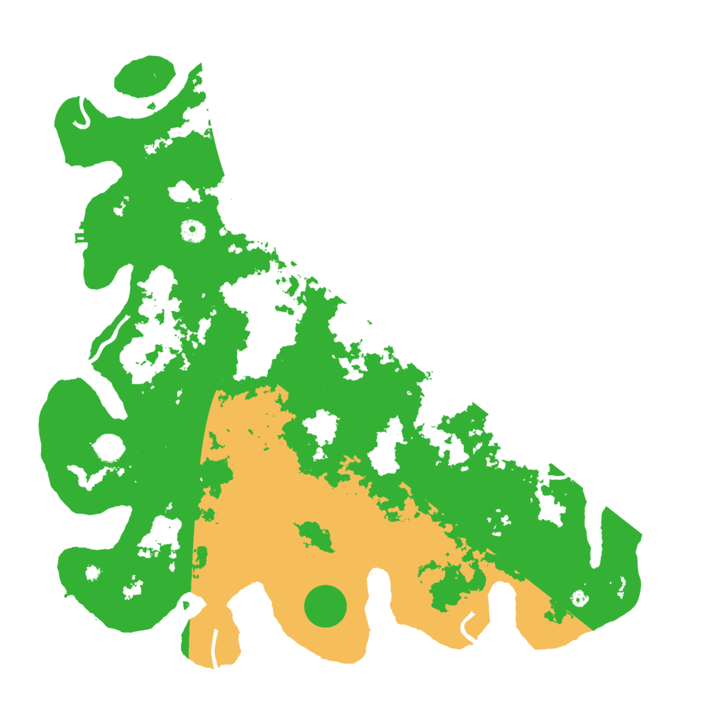 Biome Rust Map: Procedural Map, Size: 4400, Seed: 35976421