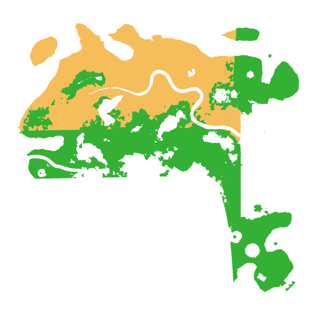 Biome Rust Map: Procedural Map, Size: 4000, Seed: 31299446