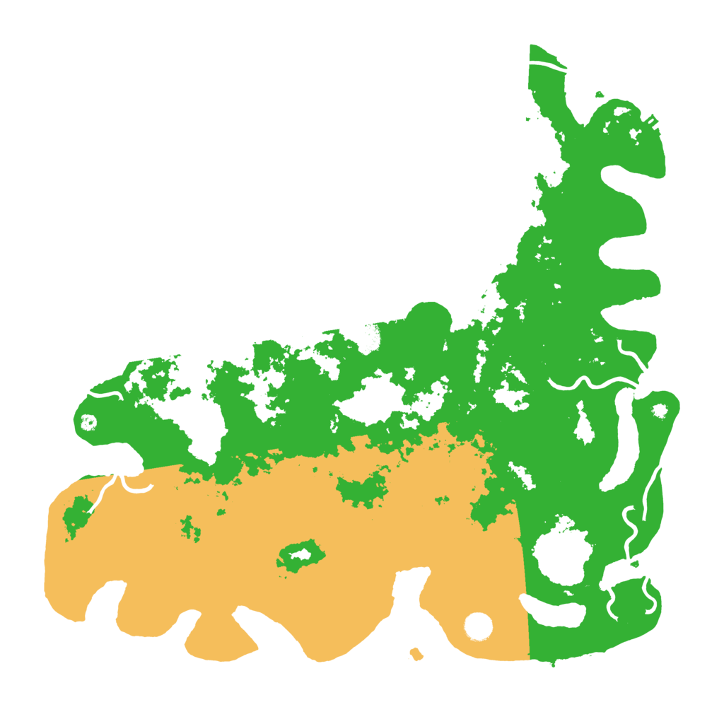 Biome Rust Map: Procedural Map, Size: 4500, Seed: 345217038