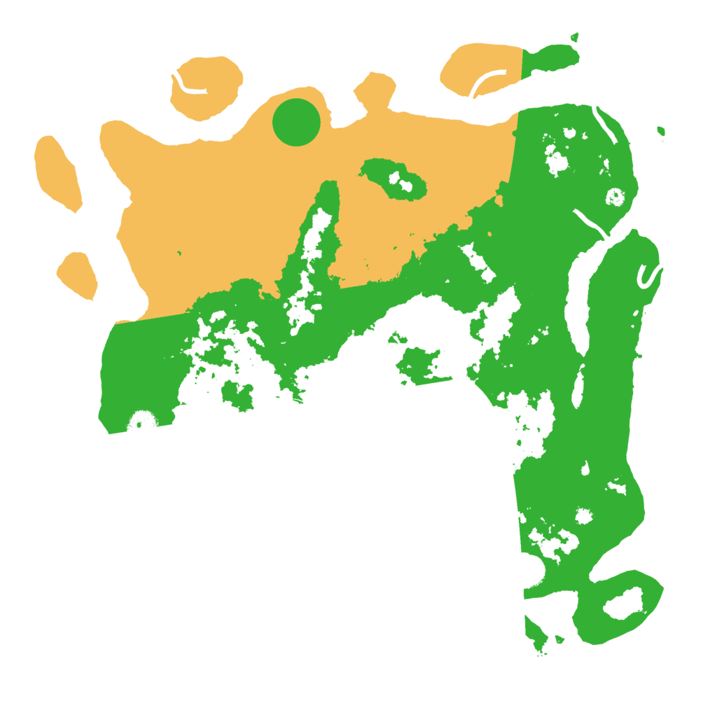 Biome Rust Map: Procedural Map, Size: 3950, Seed: 72566022