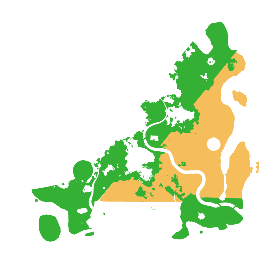 Biome Rust Map: Procedural Map, Size: 3569, Seed: 4211