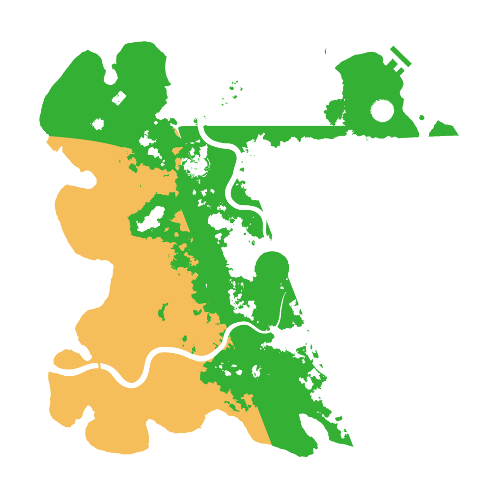 Biome Rust Map: Procedural Map, Size: 3950, Seed: 67927138