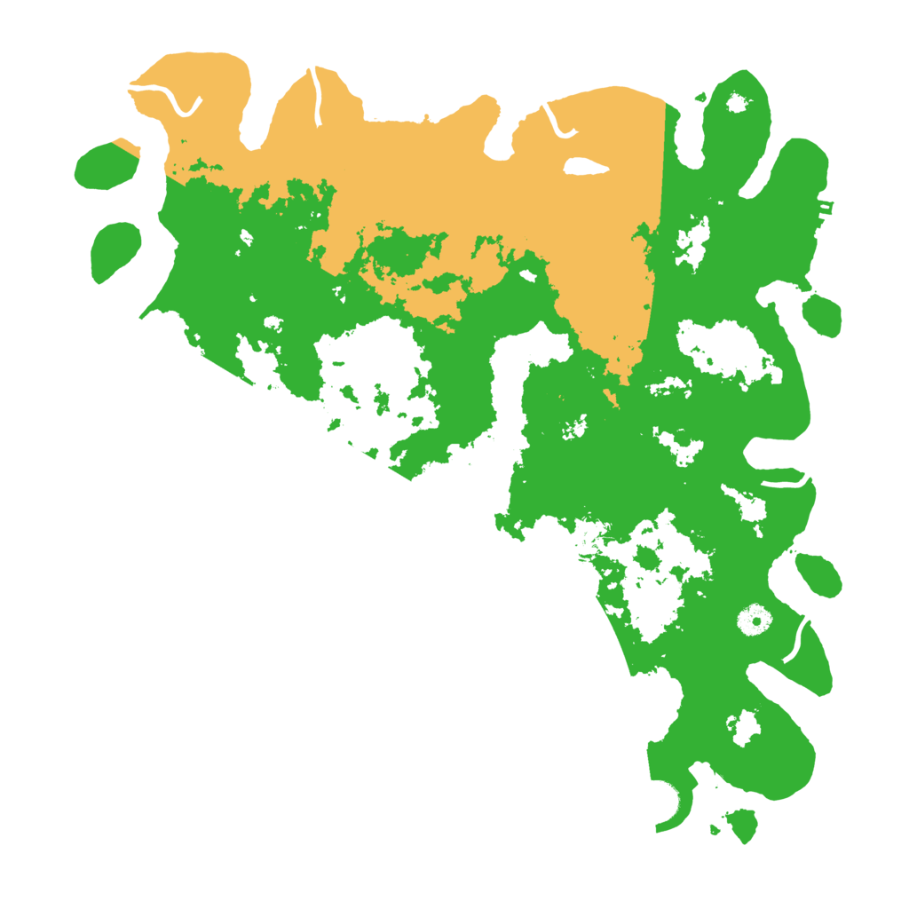 Biome Rust Map: Procedural Map, Size: 4250, Seed: 363793433