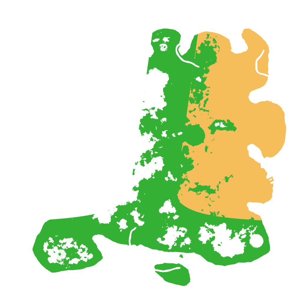 Biome Rust Map: Procedural Map, Size: 4000, Seed: 76798736