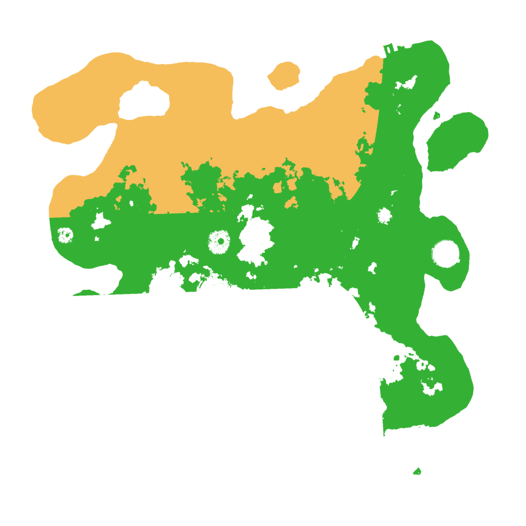 Biome Rust Map: Procedural Map, Size: 3400, Seed: 66297499