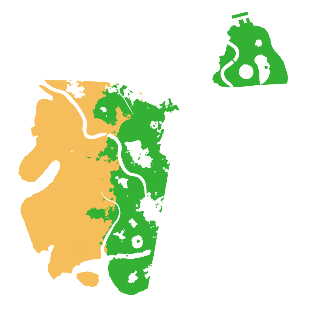 Biome Rust Map: Procedural Map, Size: 3850, Seed: 1417316306