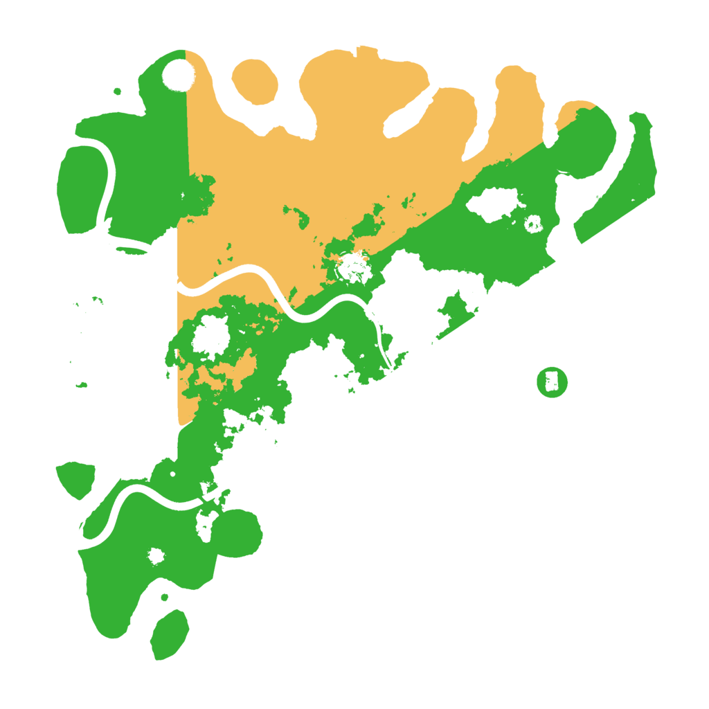 Biome Rust Map: Procedural Map, Size: 3900, Seed: 45281348