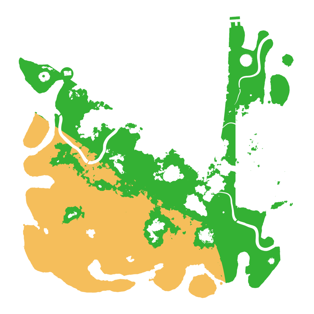 Biome Rust Map: Procedural Map, Size: 4500, Seed: 1278984172