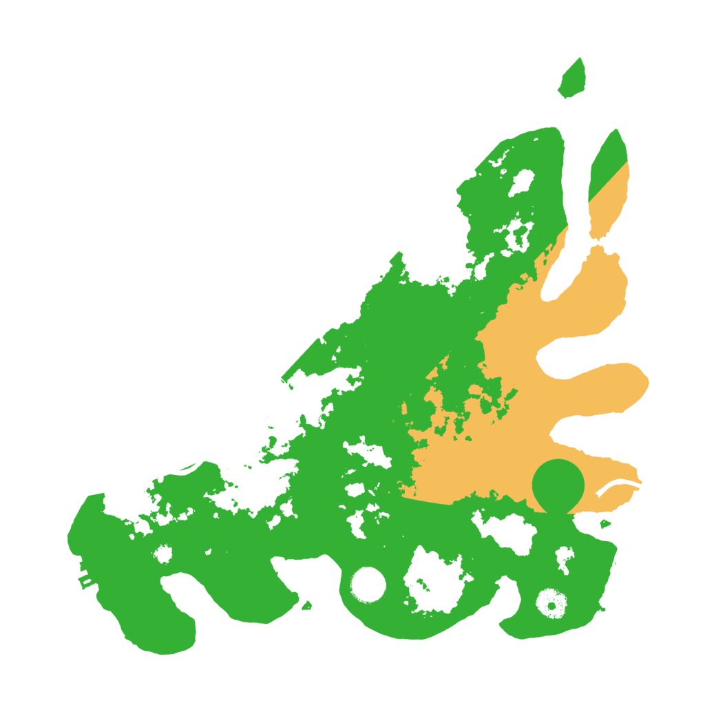 Biome Rust Map: Procedural Map, Size: 3554, Seed: 1754753065