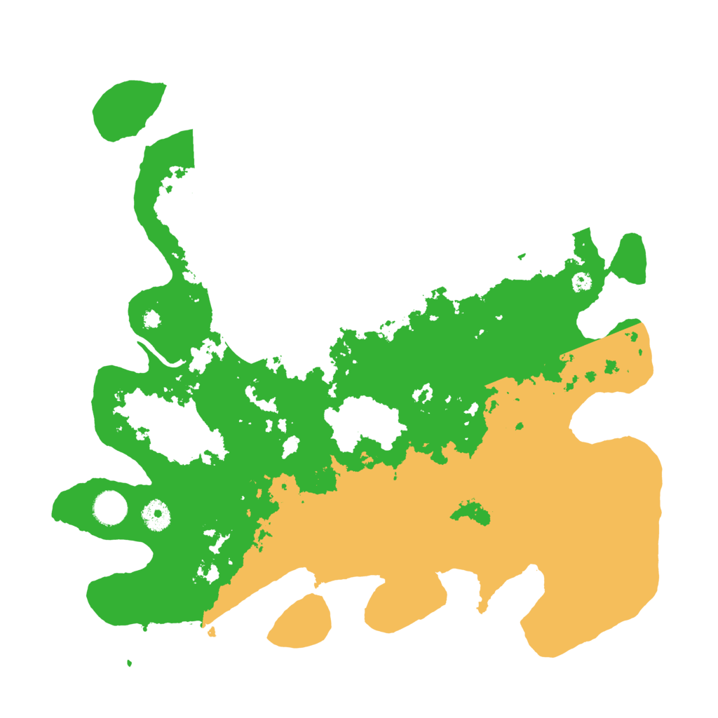 Biome Rust Map: Procedural Map, Size: 3700, Seed: 35395934