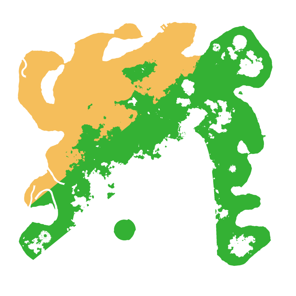 Biome Rust Map: Procedural Map, Size: 3850, Seed: 8030099