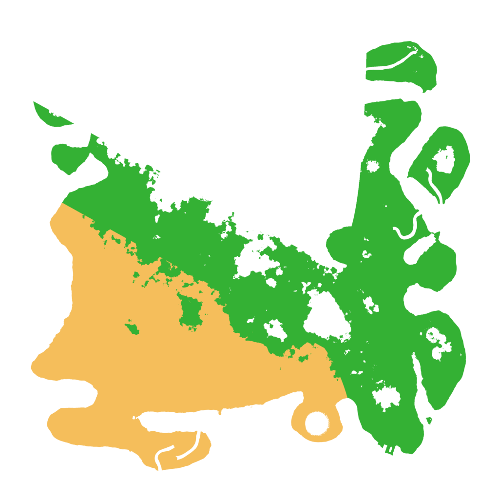 Biome Rust Map: Procedural Map, Size: 3700, Seed: 87723193