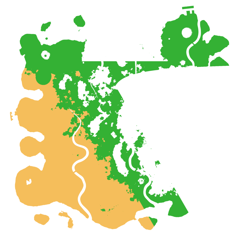 Biome Rust Map: Procedural Map, Size: 4250, Seed: 533346842