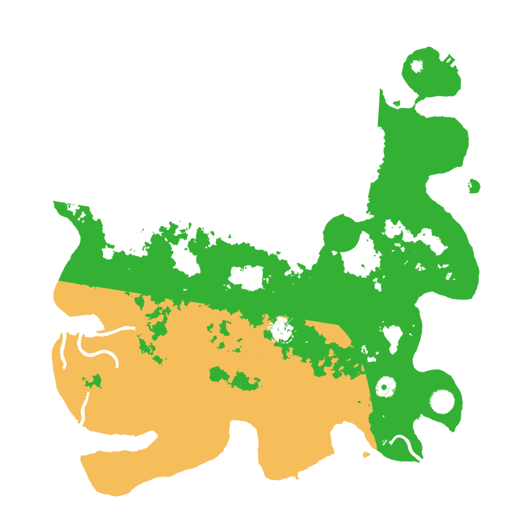 Biome Rust Map: Procedural Map, Size: 3800, Seed: 42165792